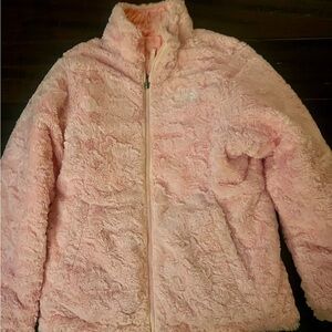 North Face reversible fleece jacket